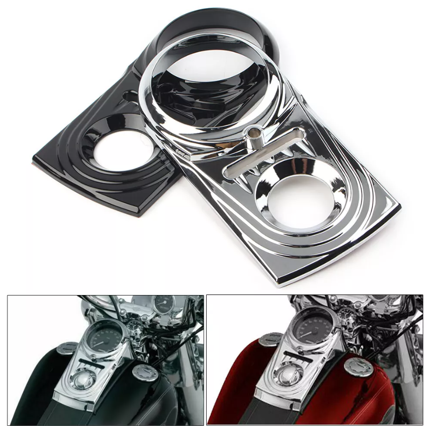 Dash Panel Insert Cover for Harley Dyna Softail Springer - Image 6