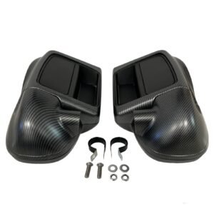 Black Glove Box Lower Vented Leg Fairings