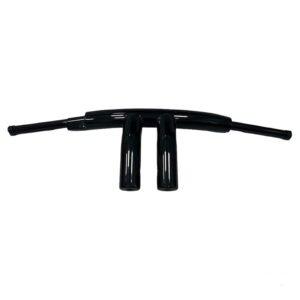 8" Rise 2" T-Bar Black Handlebar