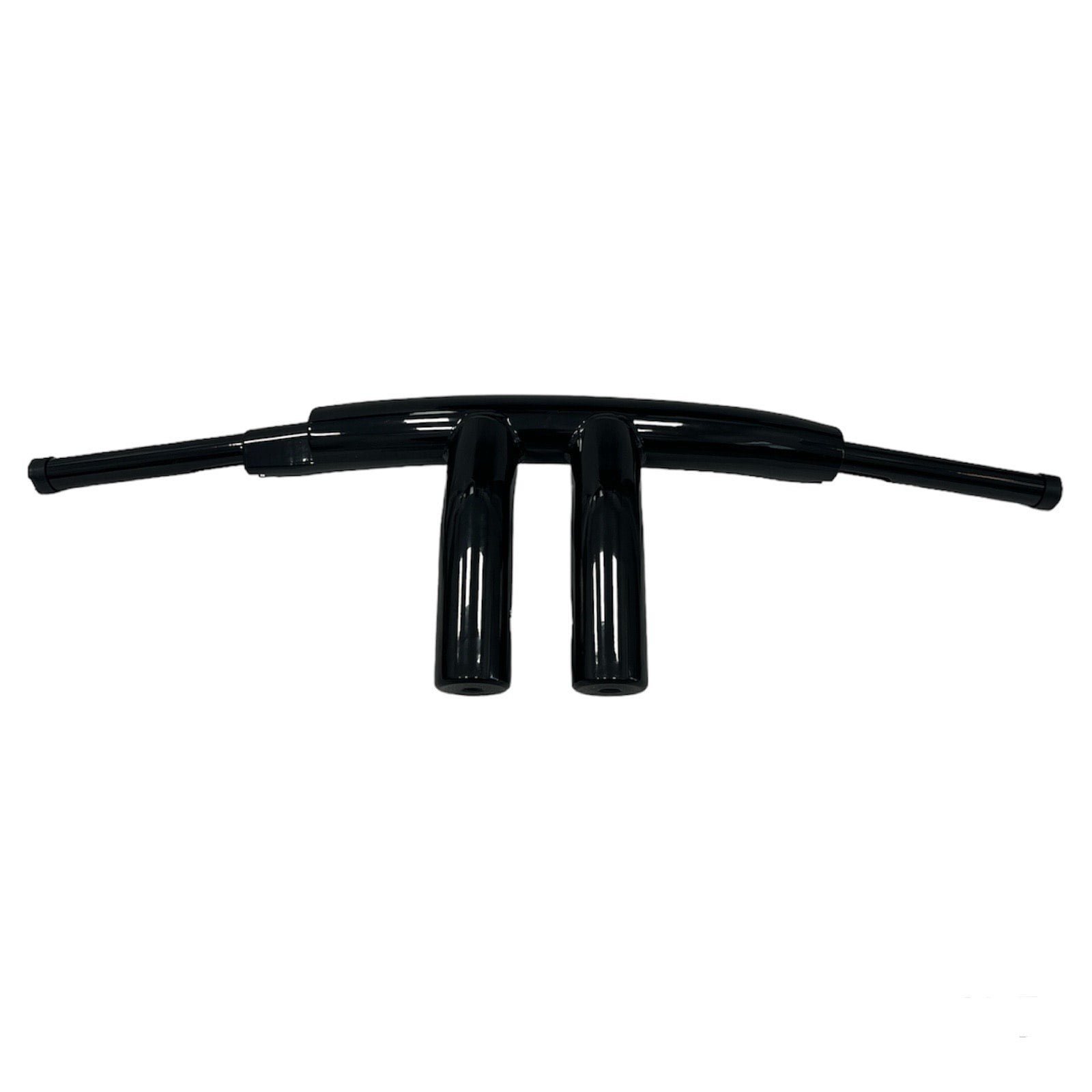 8" Rise 2" T-Bar Black Handlebar