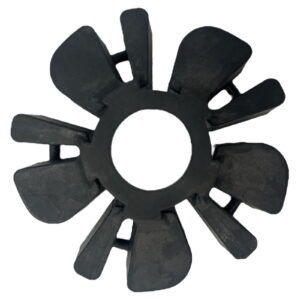 Touring rear wheel hub rubber
