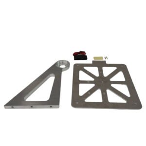 Side Mount license plate holder with LED light for Softail