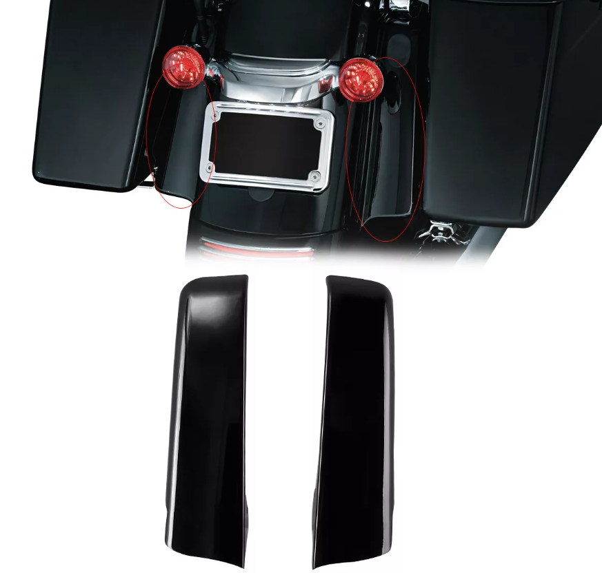 Rear Fender Saddlebag Filler Panels