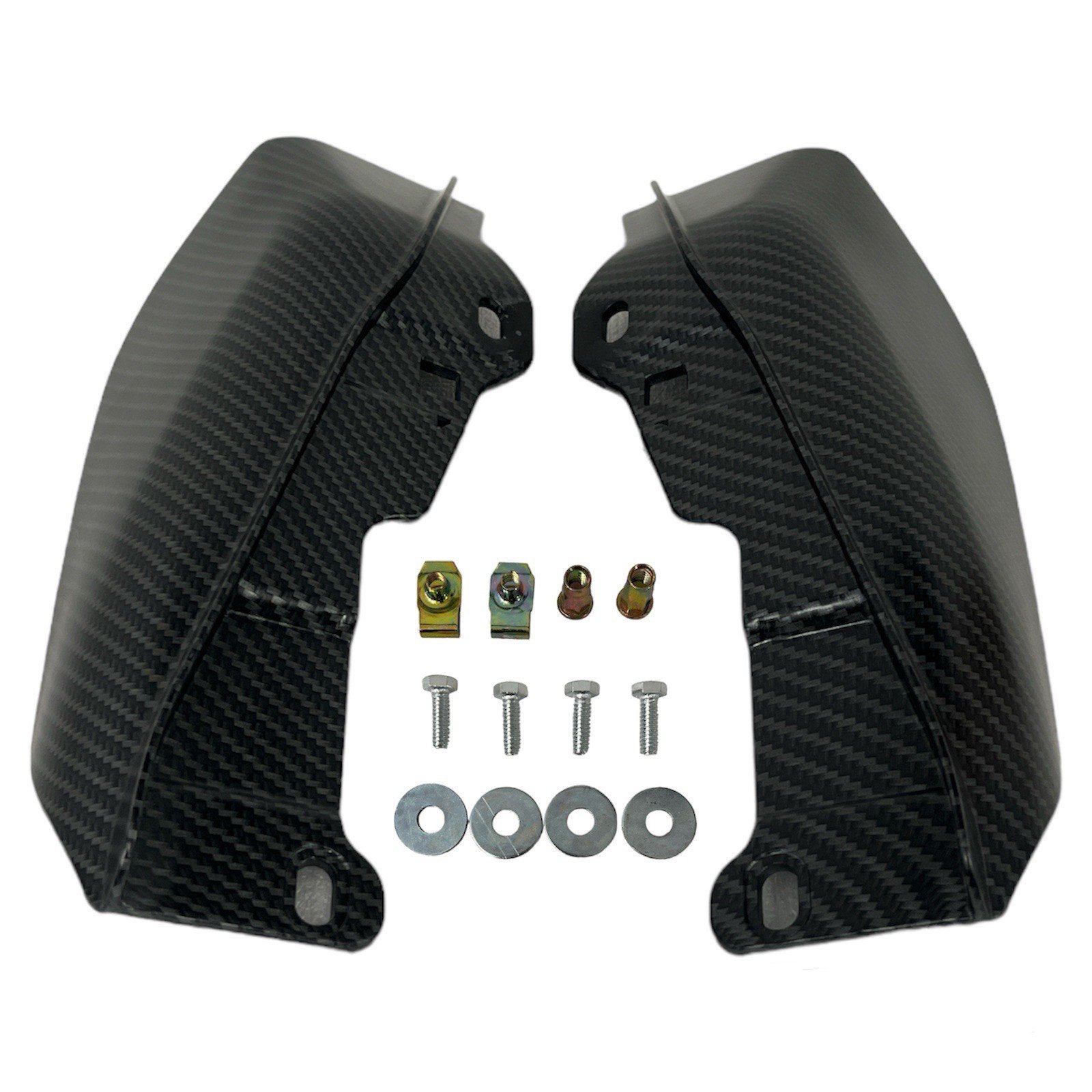 Carbon Fiber imitation Matte Black Mid-Frame Air Deflector - Image 2