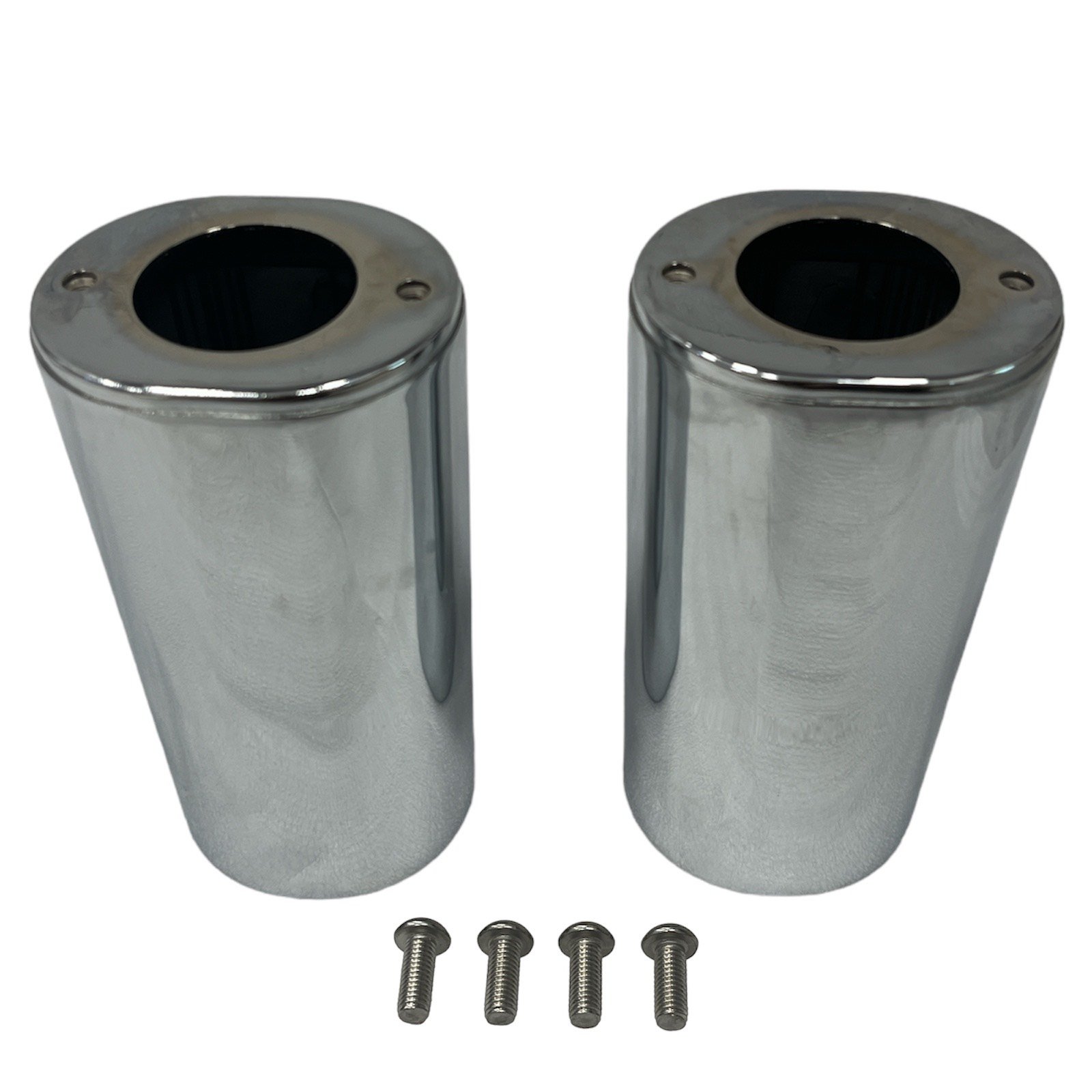 OEM Style black Fork Slider '49-'13 FL Touring, '86-'17 FLST Softail - Image 2