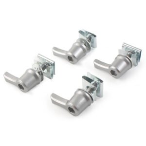 Silver Hard Saddlebag Lock Mounting Screw Kit