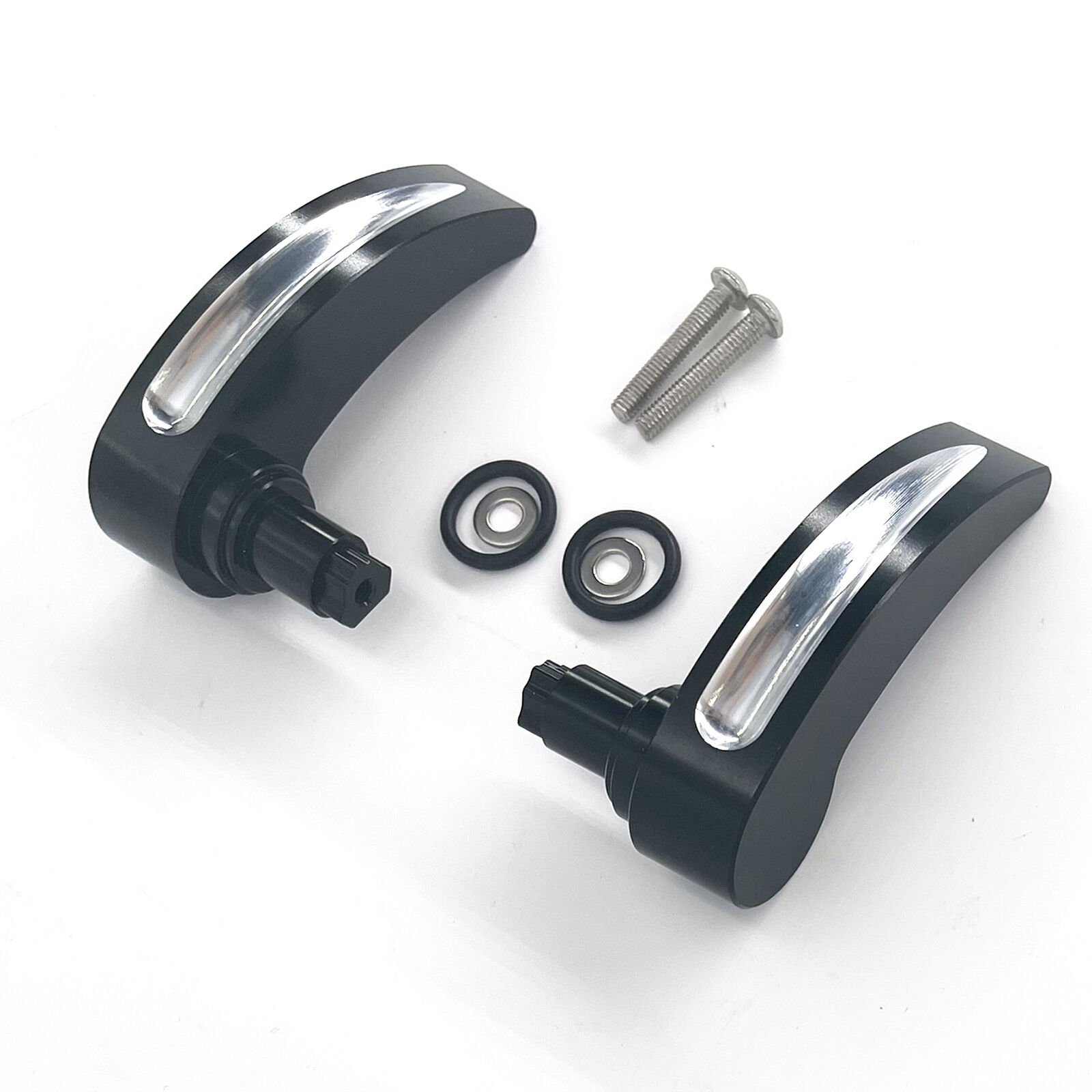 Black Saddlebag Lid Lifters for Harley Davidson 2014-up - Image 6