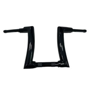 Black 12" Rise 2" Ape Hanger Handlebar