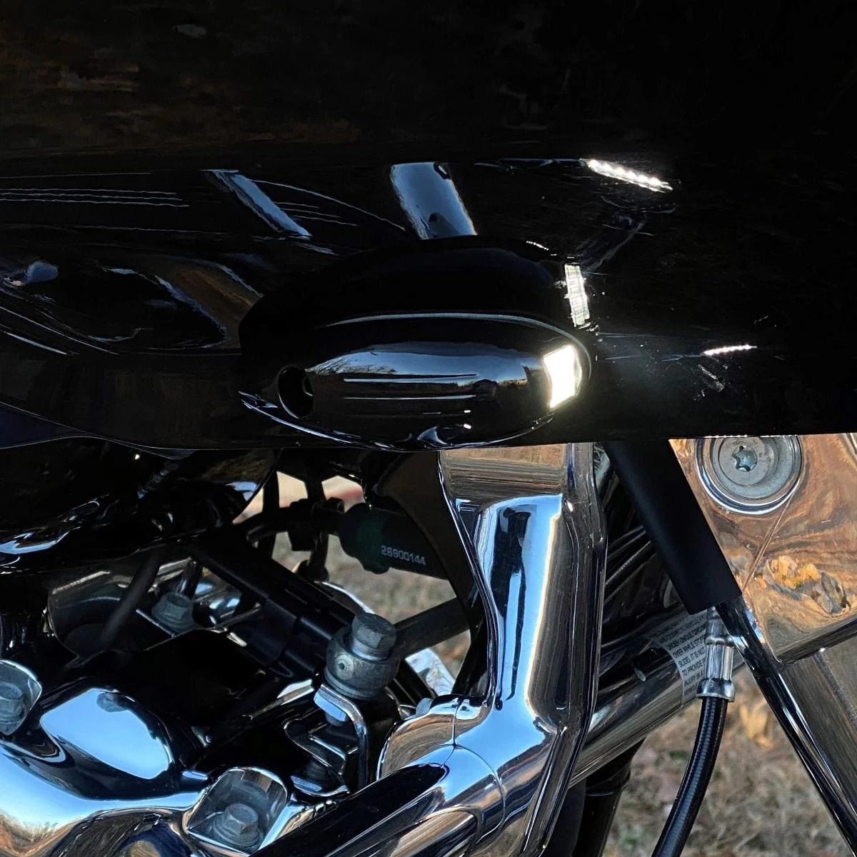 Front LED Turn Signals for Harley Davidson Road Glide '15-up - Image 13