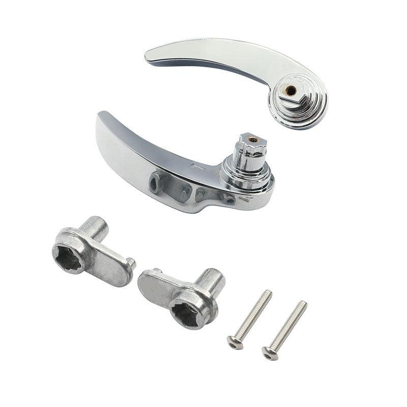 Chrome Saddlebag Lid Lifters for 2018-2024 Low Rider ST - Image 2