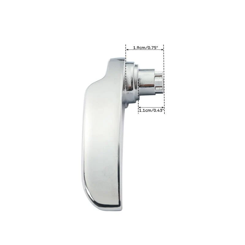 Chrome Saddlebag Lid Lifters for 2018-2024 Low Rider ST - Image 5