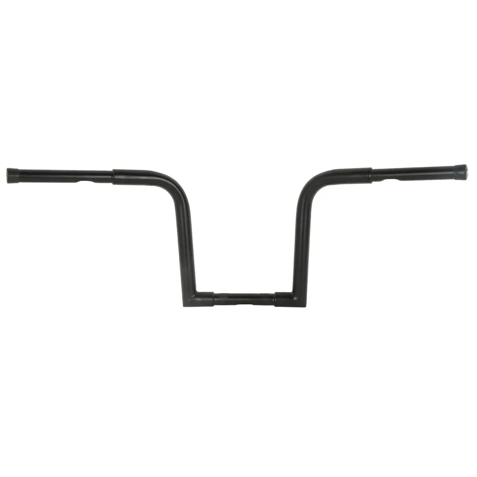 Black 12" rise Handlebar for Harley Davidson - Image 3
