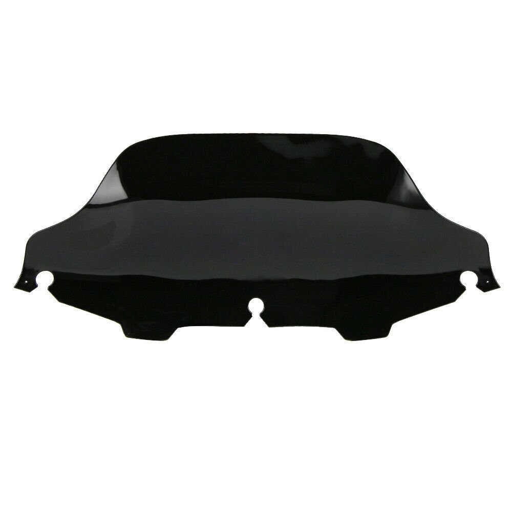 8"Black Wave Windshield Windscreen For Harley Davidson Touring - Image 6