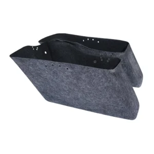 Drop-in saddlebag insert carpet