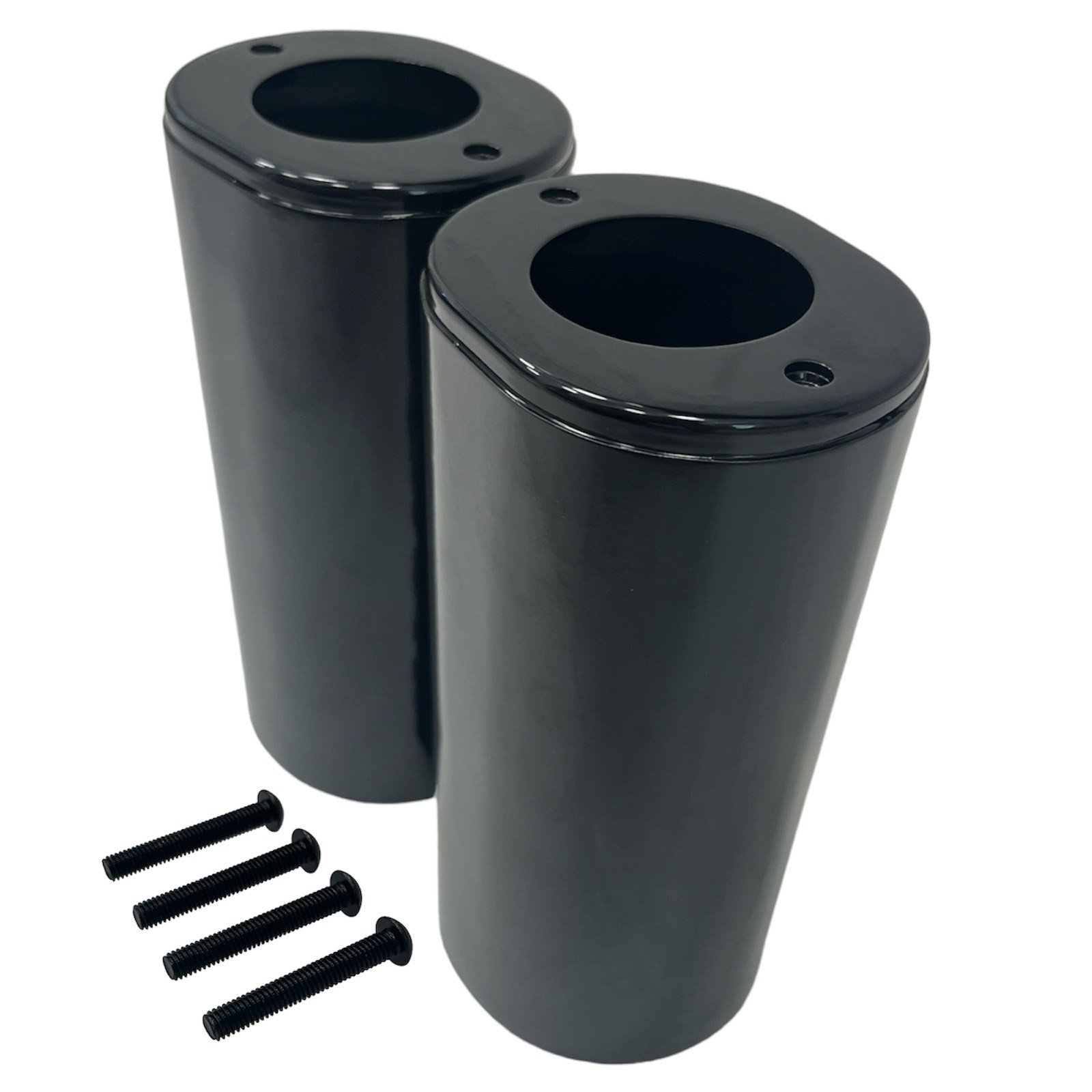 OEM Style black Fork Slider '49-'13 FL Touring, '86-'17 FLST Softail