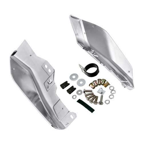 Chrome Mid frame Air deflectors For Harley Davidson Touring - Image 3