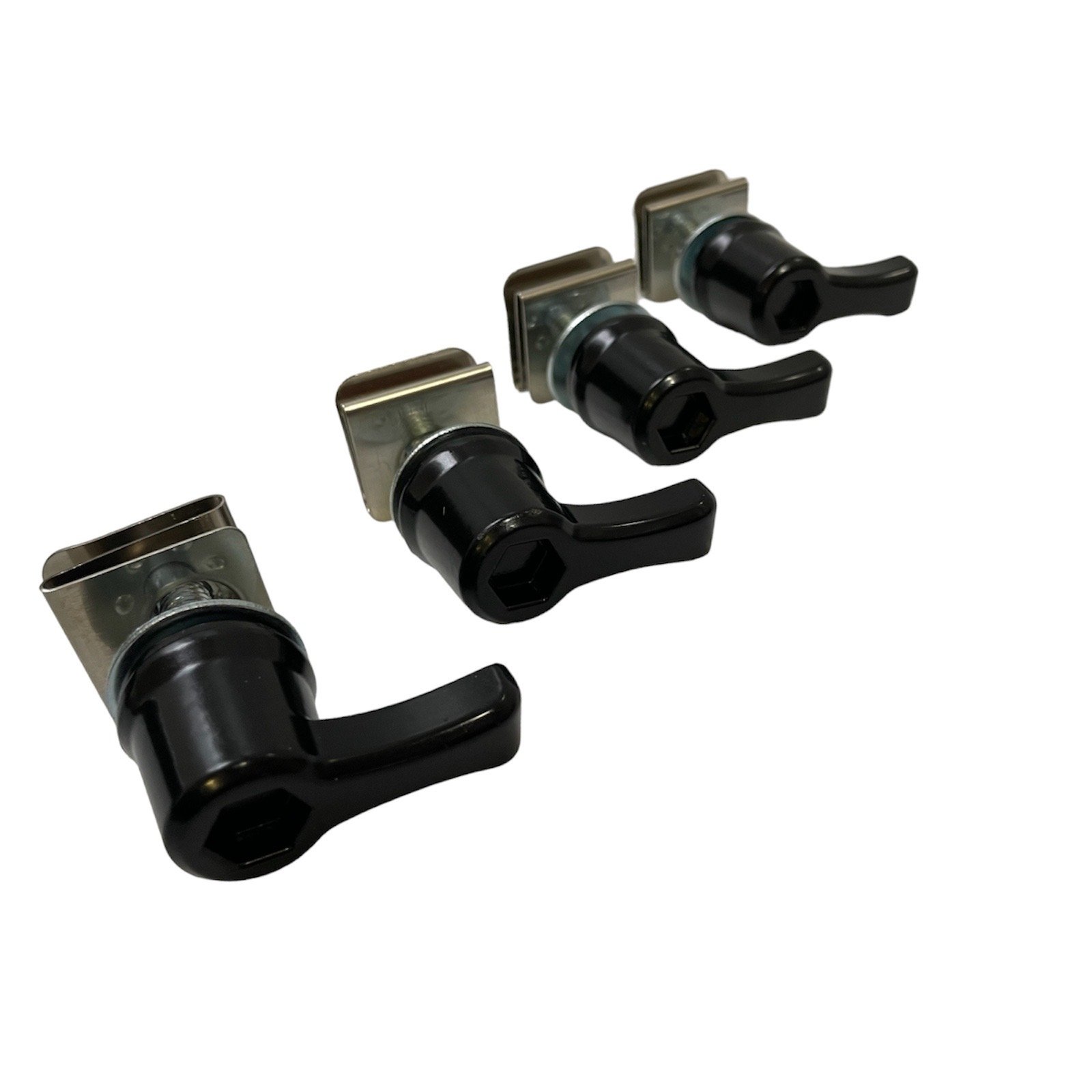 Black Hard Saddlebag Lock Mounting Screw Kit - Image 3