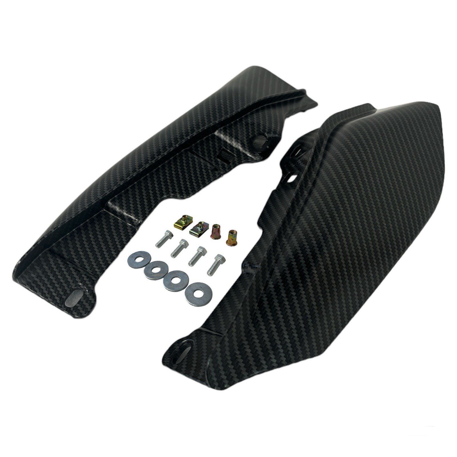 Carbon Fiber imitation Matte Black Mid-Frame Air Deflector - Image 3