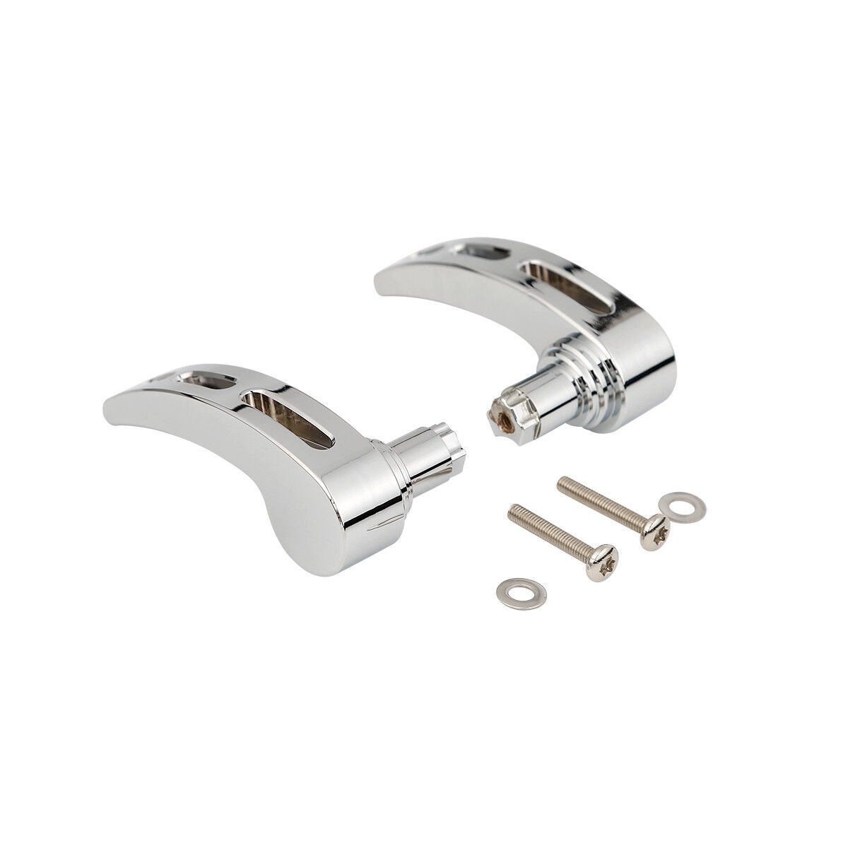 Chrome Saddlebag Lid Lifters for Harley Davidson 2014-up