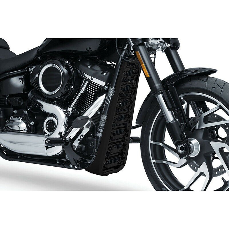 Black chin spoiler for Harley Davidson Softail 2018-up - Image 3