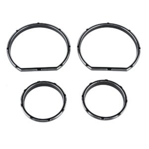 Burst Gauge Bezel Kit for HD Electra, Street Glide  2014-up