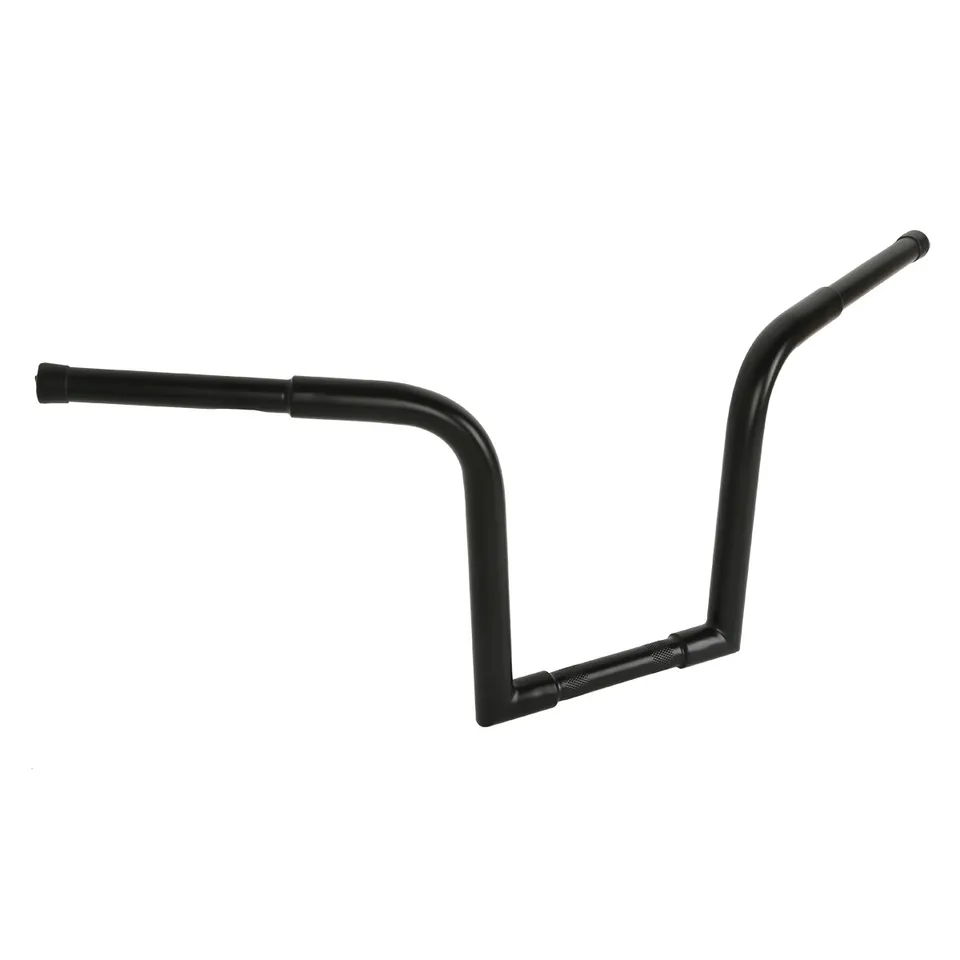 Black 12" rise Handlebar for Harley Davidson - Image 4