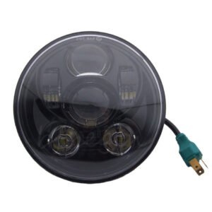 5.75" LED Projector Headlight for Sportster, Dyna, Softail