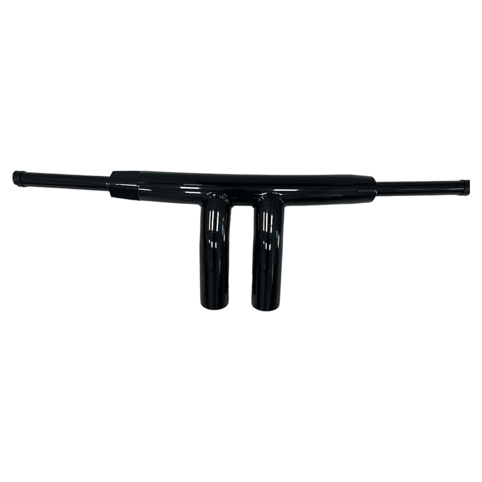 8" Rise 2" T-Bar Black Handlebar - Image 4