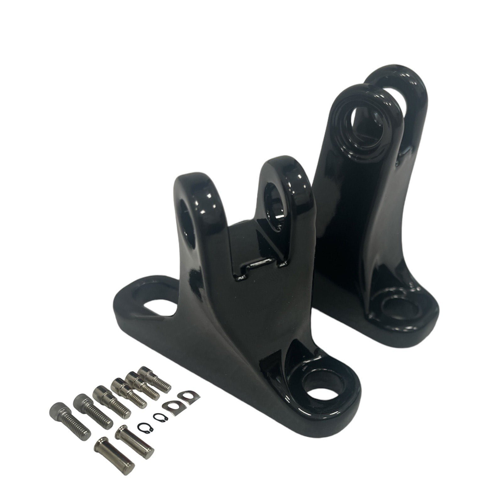 Rear Passenger Mini FootPeg Mount For Harley Touring - Image 4