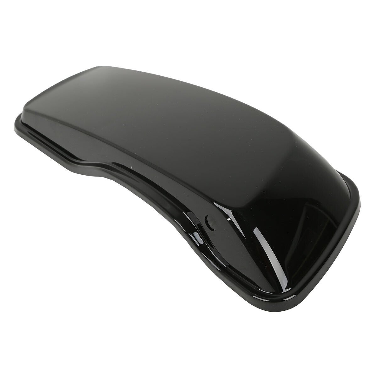 Black Saddlebag Lids for Harley Davidson Touring 2014-up - Image 4