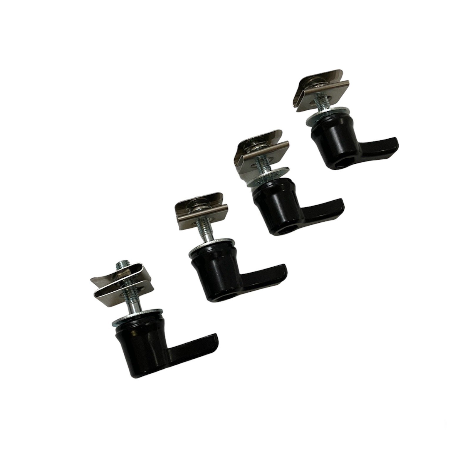 Black Hard Saddlebag Lock Mounting Screw Kit - Image 4