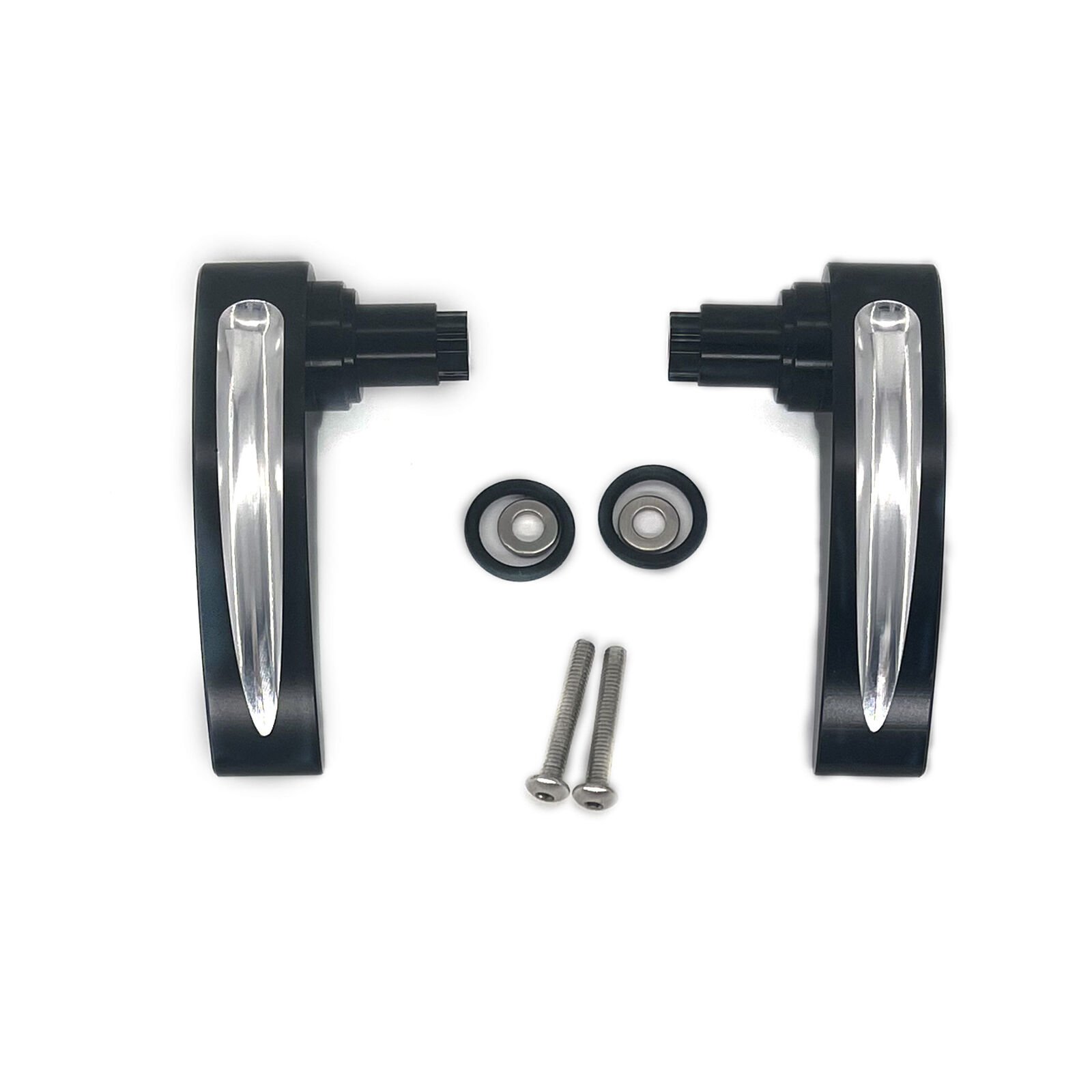 Black Saddlebag Lid Lifters for Harley Davidson 2014-up - Image 8
