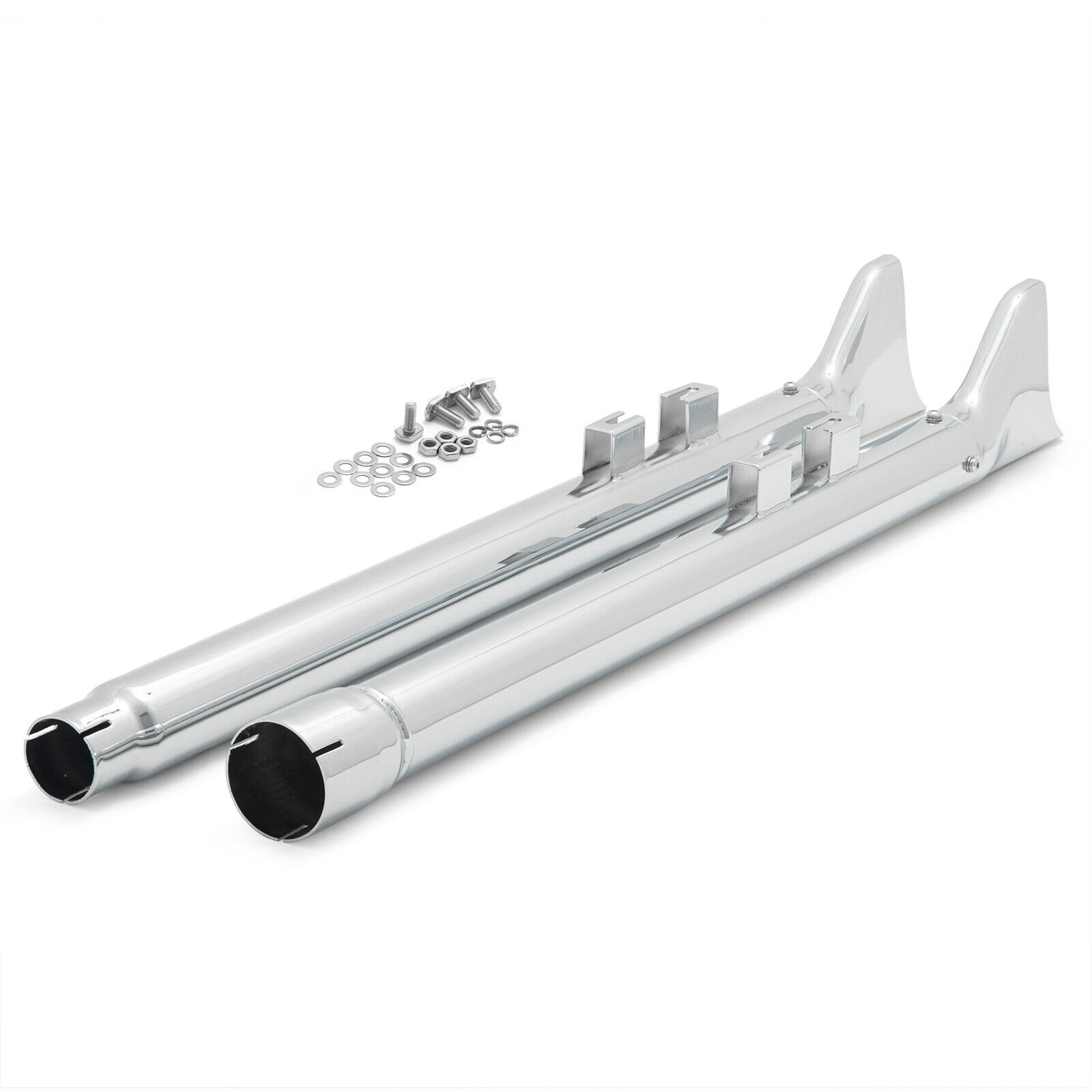 36" Fishtail Mufflers for Harley Touring 2017-2024 - Image 5