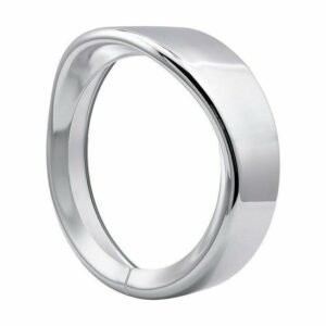 7" Chrome Headlight Headlamp Trim Ring For Touring