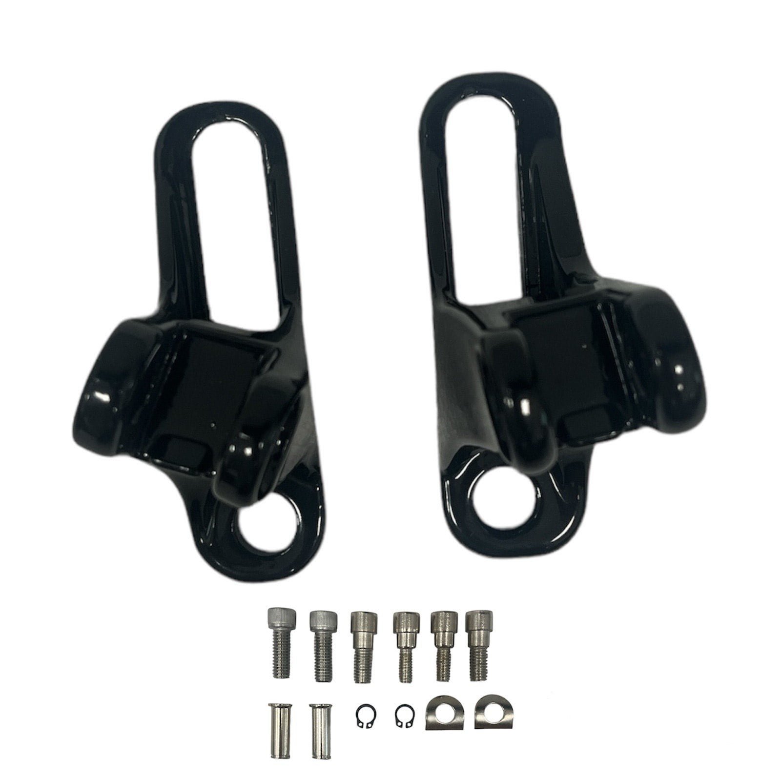 Rear Passenger Mini FootPeg Mount For Harley Touring - Image 5