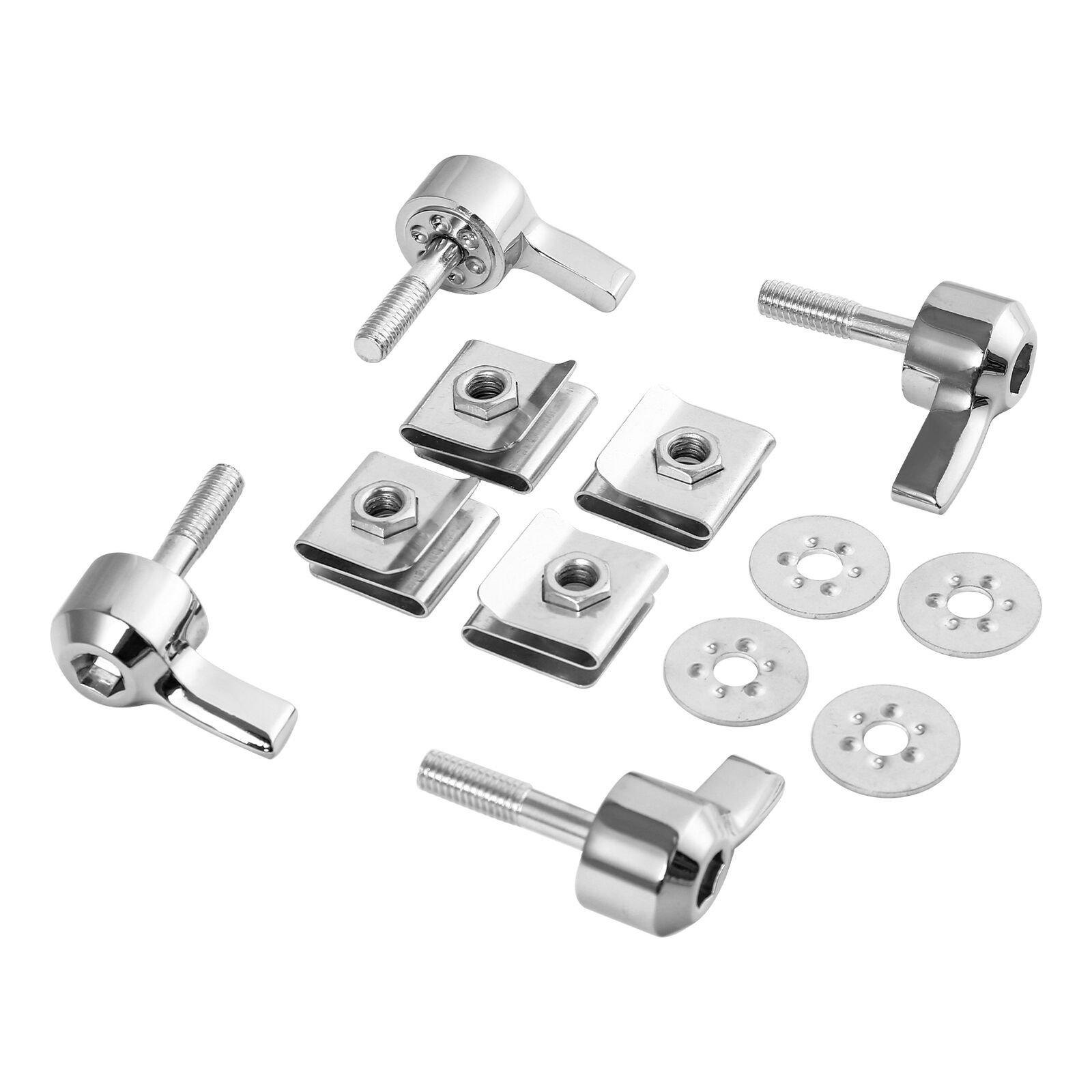 Chrome Hard Saddlebag Lock Mounting Screw Kit - Image 5