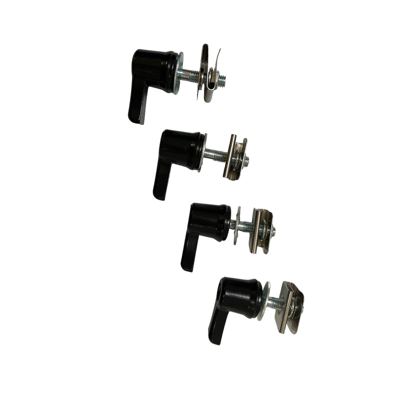 Black Hard Saddlebag Lock Mounting Screw Kit - Image 5