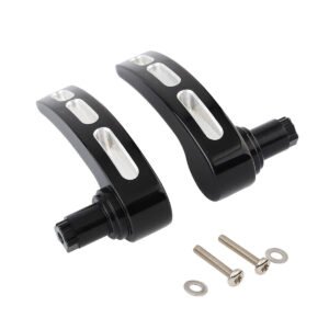 Black Saddlebag Lid Lifters for Harley Davidson 2014-up