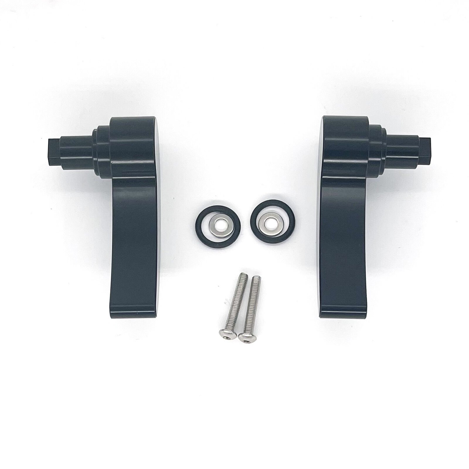 Black Saddlebag Lid Lifters for Harley Davidson 2014-up - Image 9