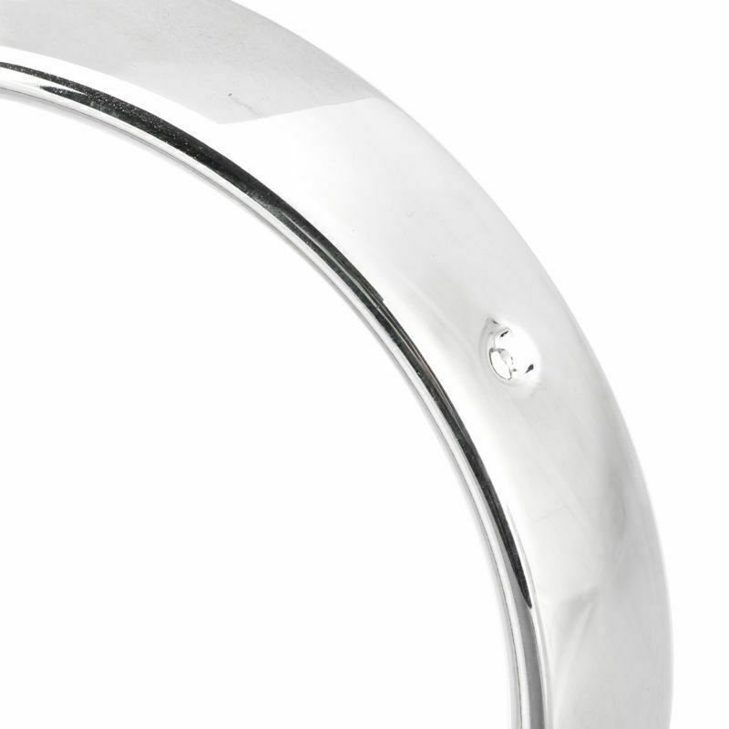 7" Chrome Headlight Lamp Trim Ring For Touring - Image 5