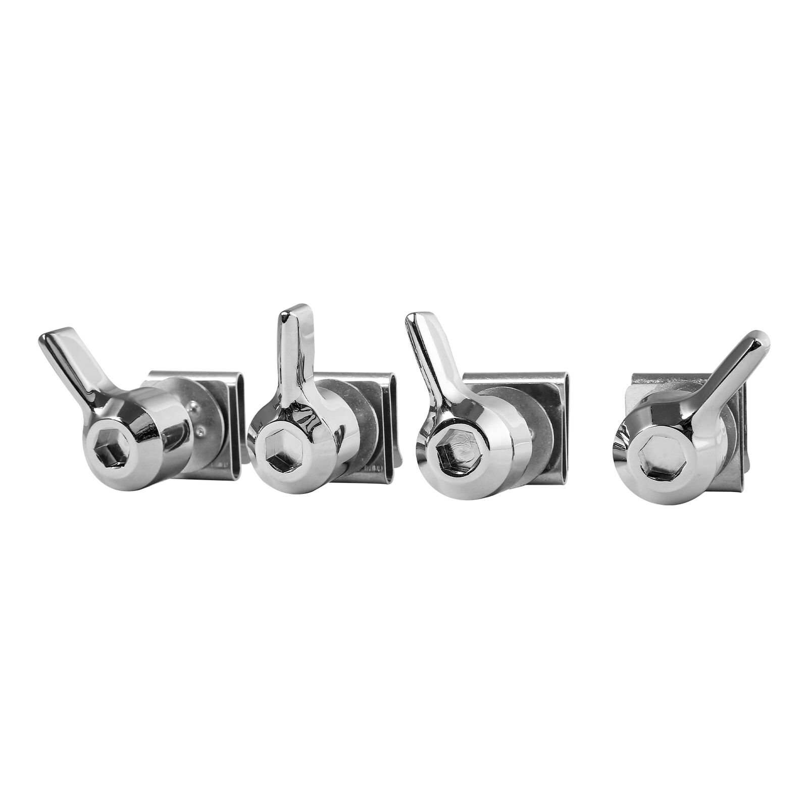 Chrome Hard Saddlebag Lock Mounting Screw Kit - Image 6
