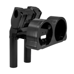 10" Handlebar Risers Clamp with Gauge Housing For Road Glide