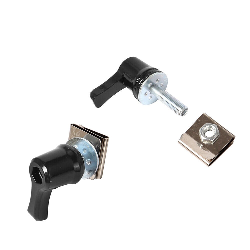 Black Hard Saddlebag Lock Mounting Screw Kit - Image 7