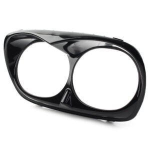 Gloss Black Scowl Headlight Bezel Fairing Trim For Road Glide