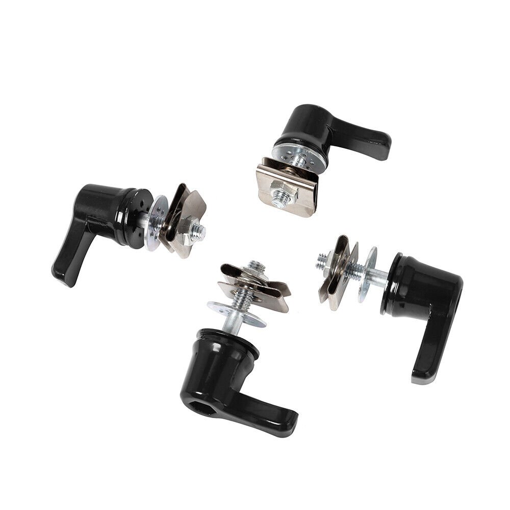 Black Hard Saddlebag Lock Mounting Screw Kit - Image 8