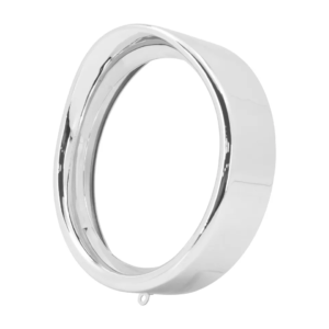 7" Chrome Headlight Headlamp Trim Ring For Softail