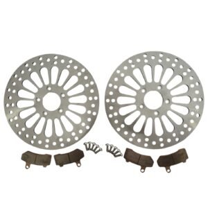 11.8" Front Brake Discs Set for Touring '08-up