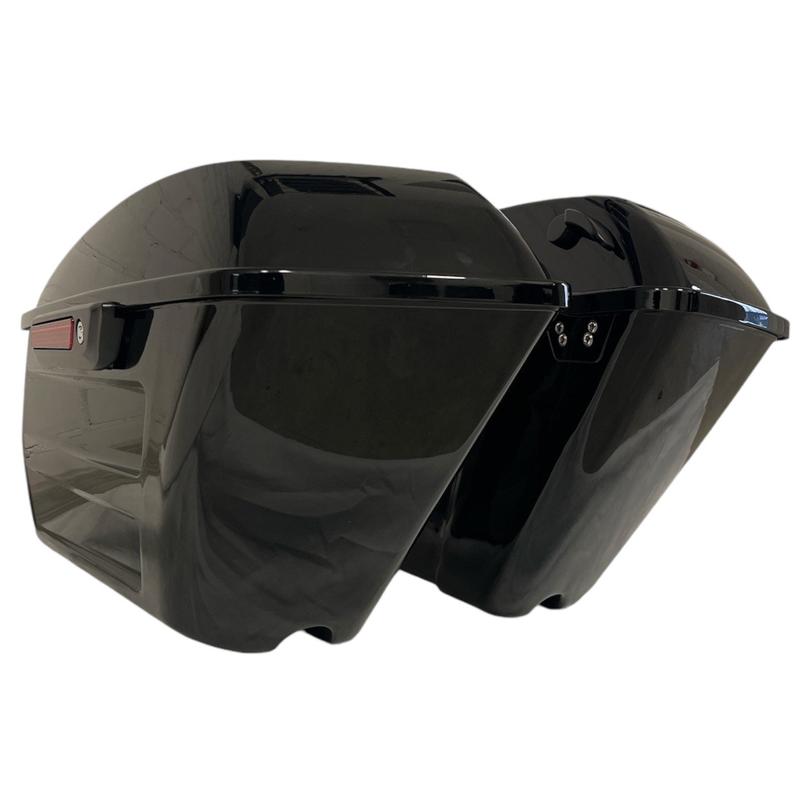 Performance Excavator Style Saddlebags with Side Cover Panels - Image 4