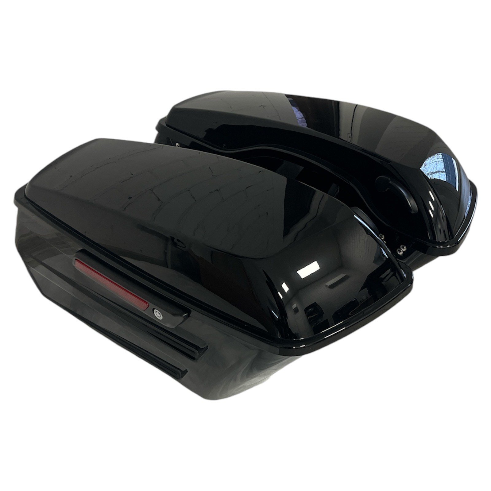 Performance Excavator Style Saddlebags with Side Cover Panels - Image 5
