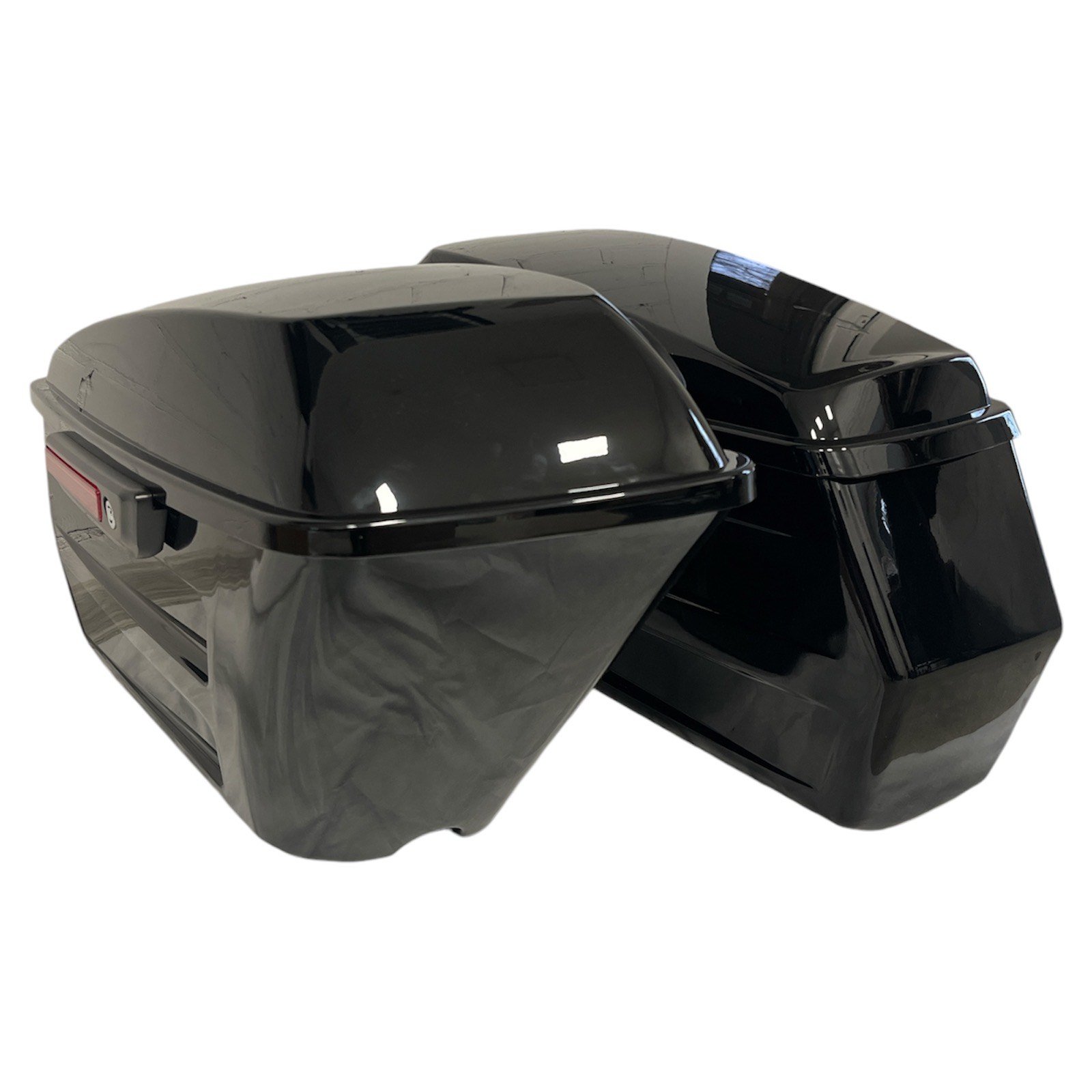 Performance Excavator Style Saddlebags with Side Cover Panels - Image 10